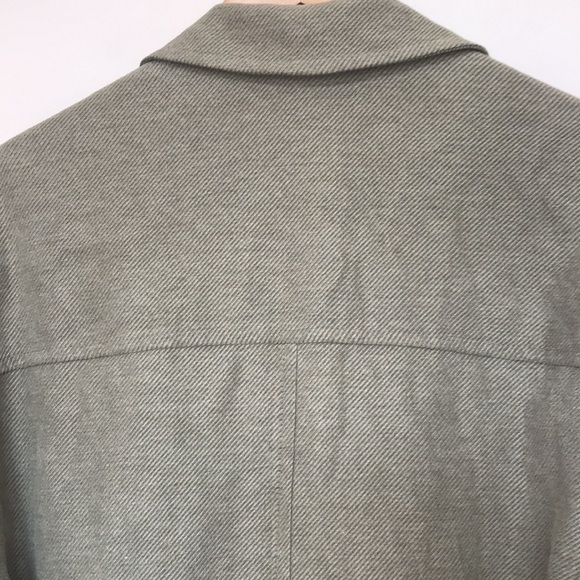 ZINGARO corduroy button front jacket mens size Medium shacket tan - Picture 7 of 11